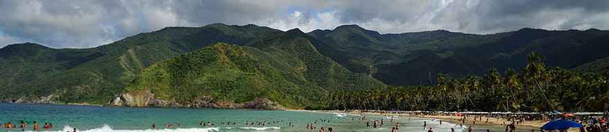 Plaża w Puerto Colombia